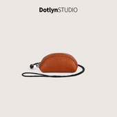 Dotlyn韩系mini可爱简约小包包挂脖包精致时尚 便携口红包零钱包女