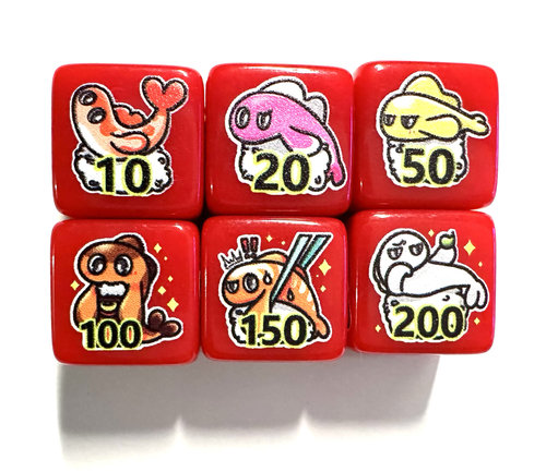 宝可梦PTCG龙年特典骰子之米立龙闪光米立龙6形态