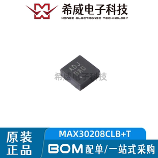 原装正品MAX30208CLB-+T LGA-10 丝印ADJ 高精度数字温度传感器IC