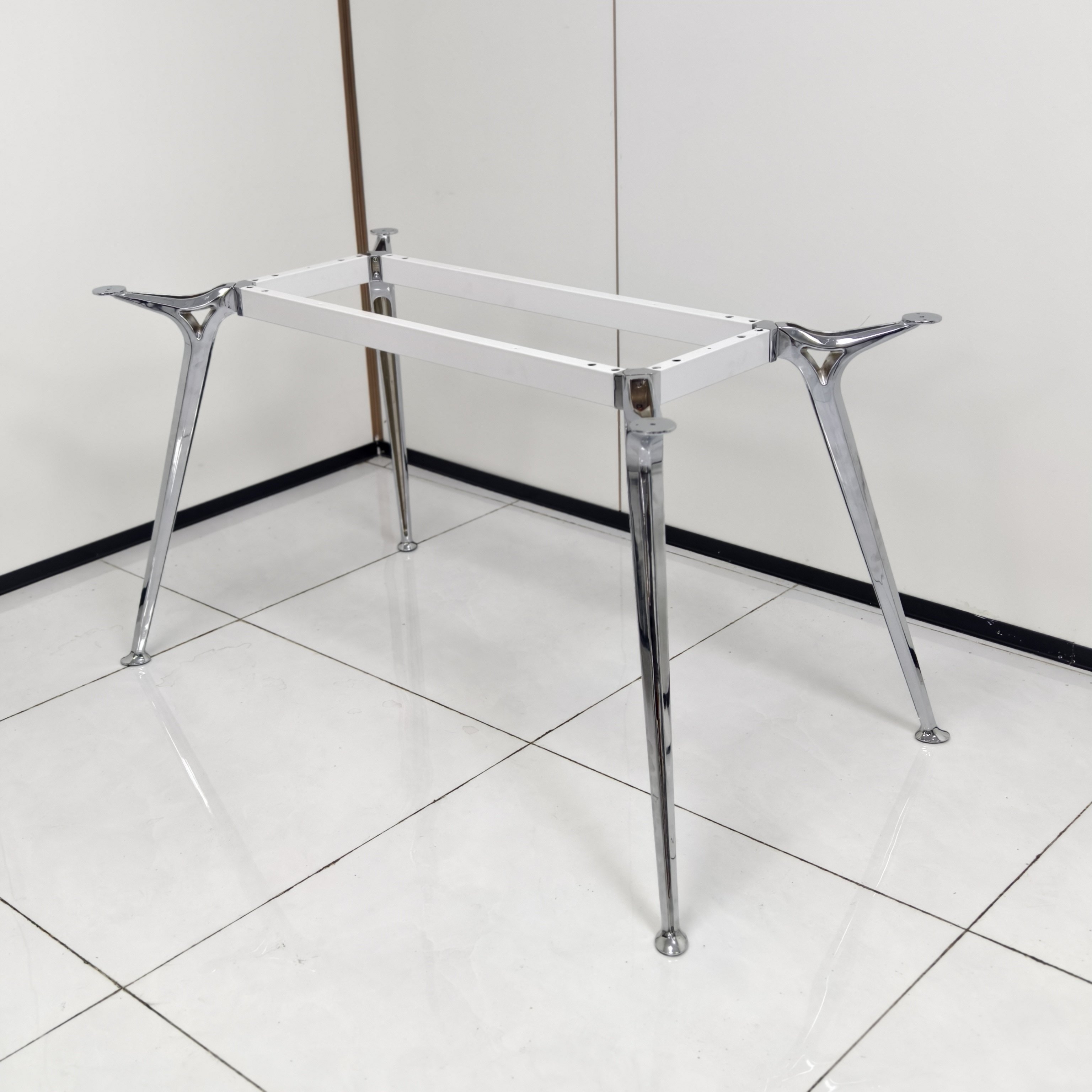 办公桌脚架电脑桌会议桌班台主管老板桌金属铁艺烤漆新款高档好看