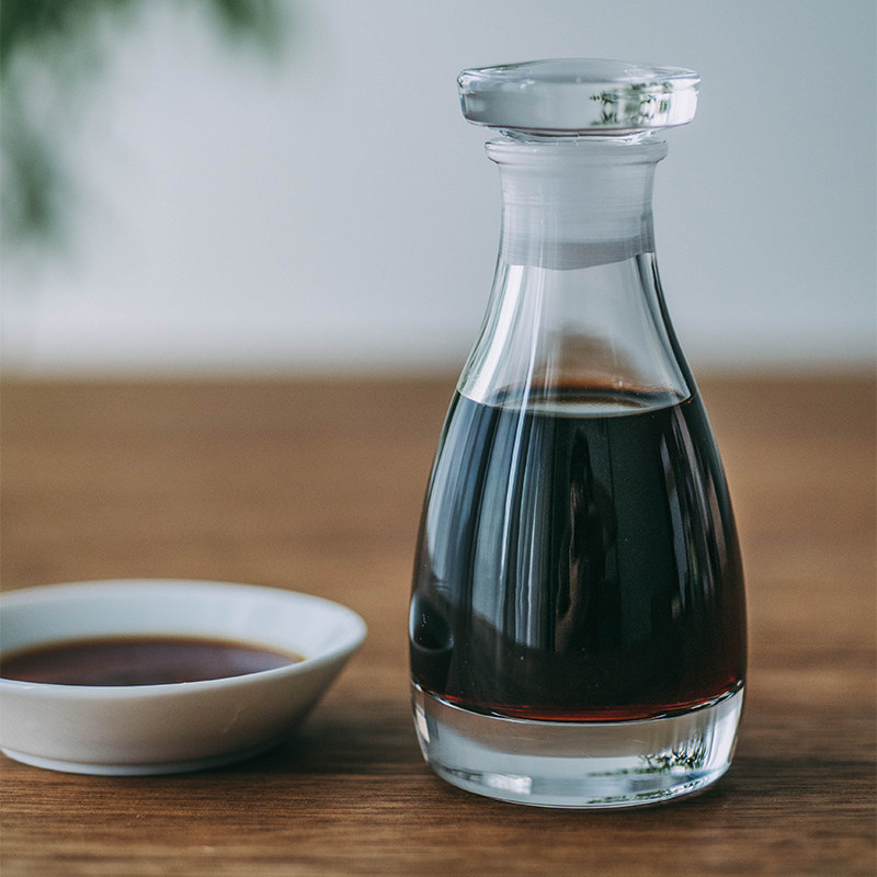 西米集市日本进口中川政七the日式酱油瓶不滴漏玻璃油瓶调味瓶