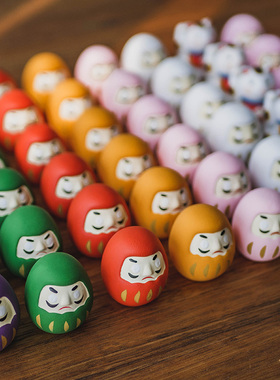 西米现货进口陶土祝福可爱风摆件