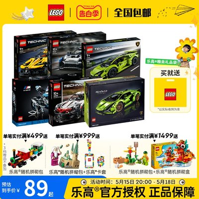 LEGO乐高机械组拼男潮玩积木