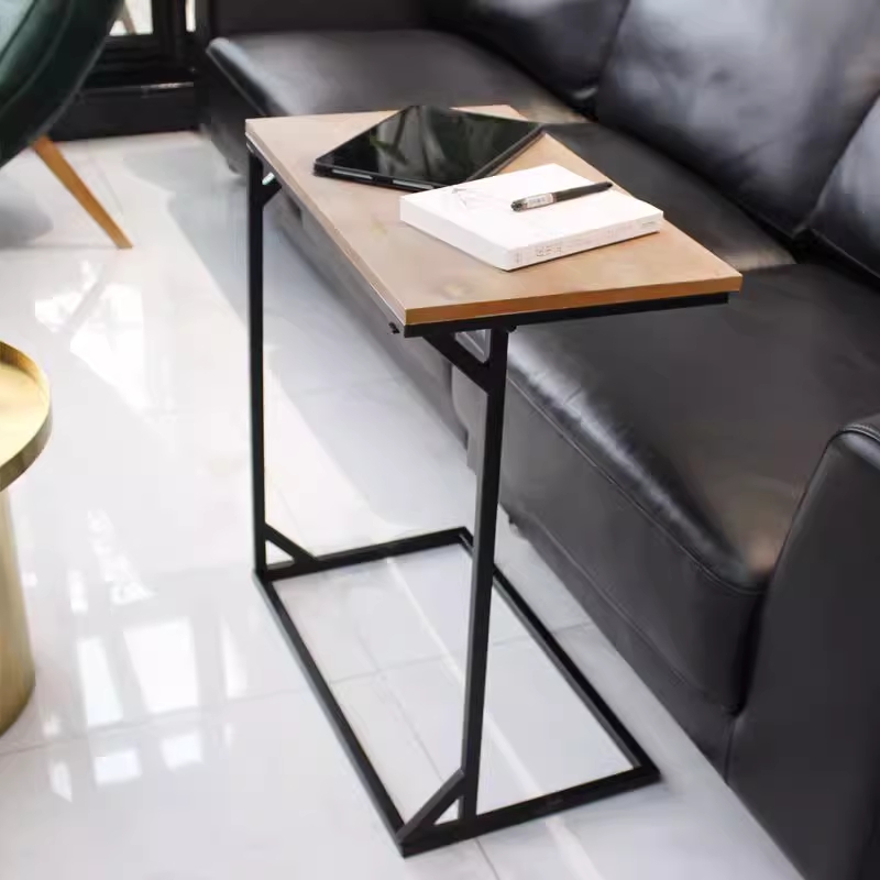 清仓价包邮美式复古铁艺木质边几