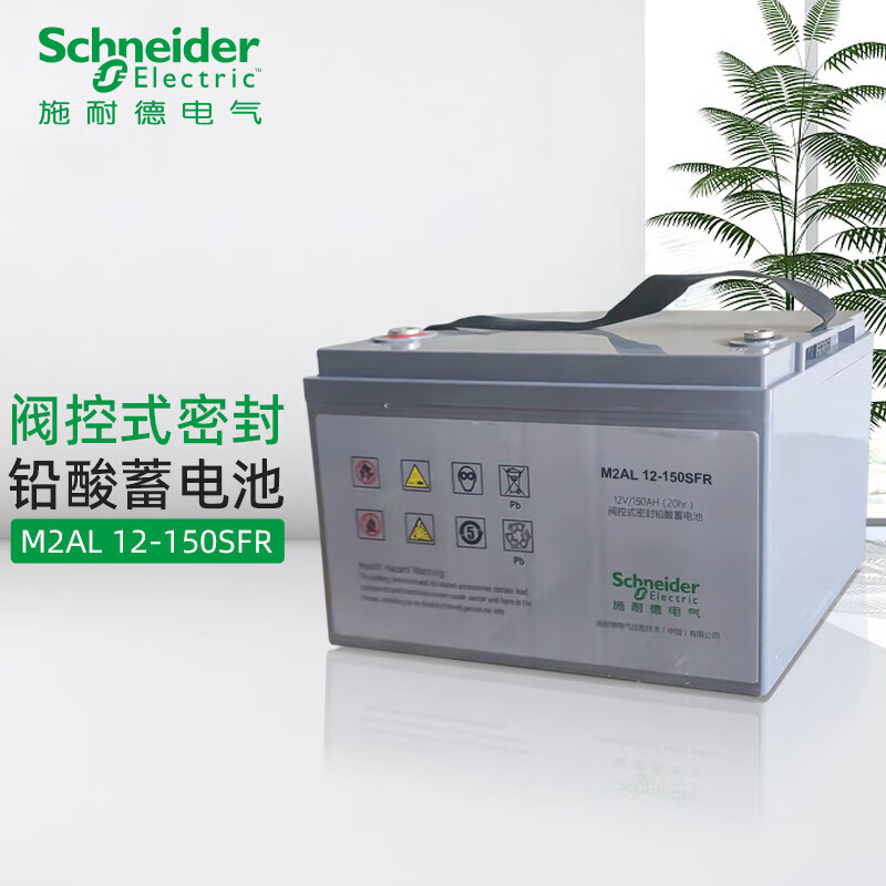 施耐德原厂免维护密封铅酸蓄电池UPS不间断电源 M2AL12-150SFR