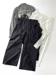[in Stock] Raf04Ss Simons Archive Patchwork Distressed Loose Wide-Leg Straight Casual Cargo Pants