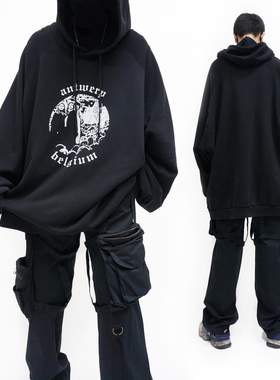 【现货】RAF02 Redux21SS Archive 安特卫普OS宽松高街卫衣帽衫潮