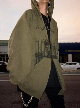 【现货】RAF 05AW SIMONS  ALL SHADOWS宽松开衫卫衣ARCHIVE男女