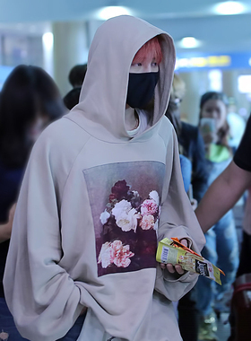 【现货】权利美学！RAF 03AW SIMONS ARCHIVE OS玫瑰花卉卫衣男女