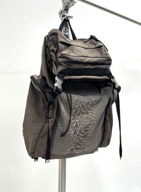 【现货】UNDER09AW COVER ARCHIVE单品 波纹脉冲做旧双肩书包男女