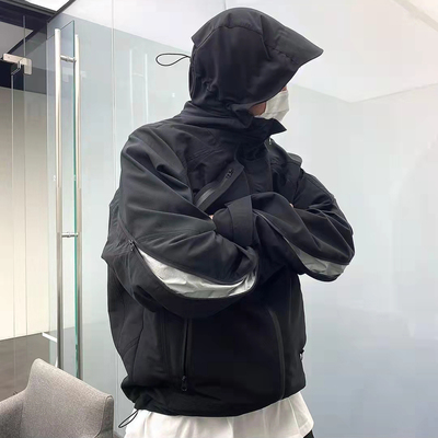 UNDERMYCAR多拉链压胶冲锋衣