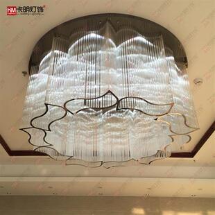 现货现代时尚 饰非标工程灯具 简约酒店客房水晶led灯饰装