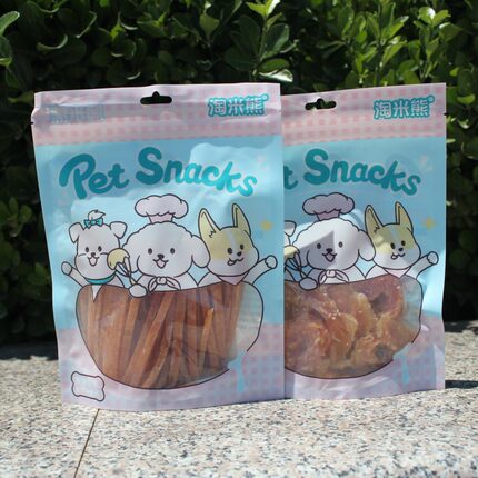 淘米熊狗狗零食300g奶骨棒鸡切丝奶酪骨饼干复合牛皮卷香肠牛肉粒