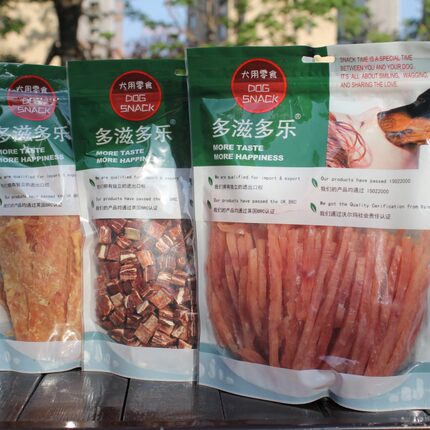 多滋多乐狗狗零食宠物甜甜圈鸡肉小棒圈磨牙拧丝老年犬软切丝鸭肉