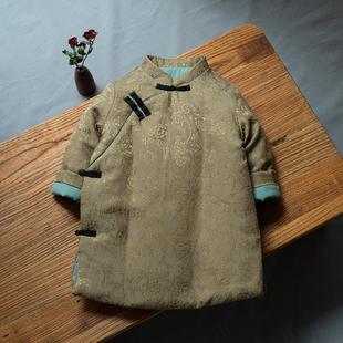 过年服男宝宝新年衣服冬天男童汉服男装儿童超好看棉服中长款棉袄