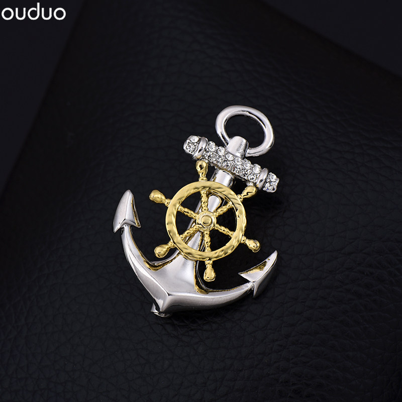 高档胸针ins潮 个性别针固定衣服时尚船锚徽章男西装胸花简约配饰,饰品/流行首饰/时尚饰品新,胸针,淘宝优惠券,粉丝福利购,淘宝优惠卷