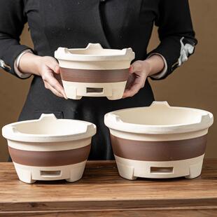 围炉煮茶烧烤炭炉家用打边炉便携户外野炊烤奶罐罐煮茶壶器具整套