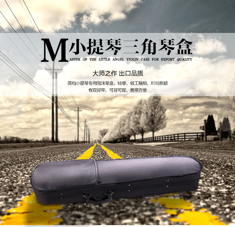 小提琴盒子琴盒包轻超箱盒箱包琴箱轻便轻体双肩背带高档背包琴包