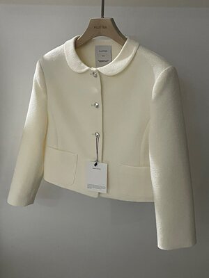 韩国直邮东大门正品代购2026春季 flutter 气质款小香风短外套