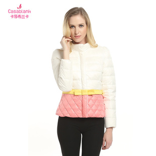 Casablank卡莎布兰卡羽绒服特价新时尚韩版修身秋冬女装短款外套
