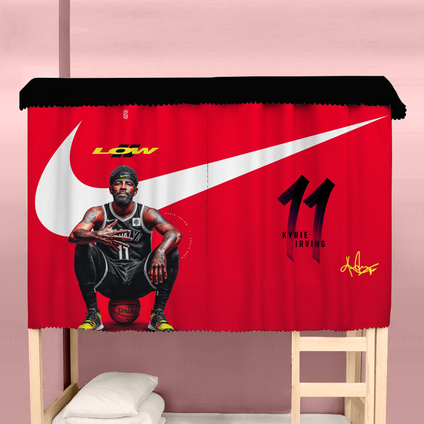 床帘篮球NBA欧文独行侠达拉斯篮网学生宿舍寝室上下铺遮光蚊帐