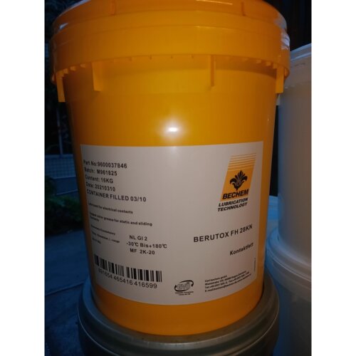 倍可BECHEM BERUTOX FH 28 KN EPK2高温聚脲重负荷合成轴承润滑脂
