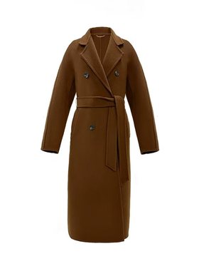 越月越Y28011经典M家801双面毛呢大衣