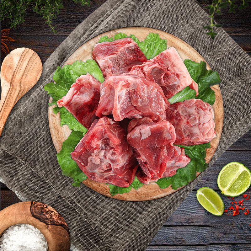 中敖每日鲜内蒙古羊蝎子羊脊骨1000克装