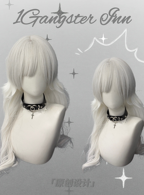 1Gangster Inn重工金属亚文化辣妹项链项圈小众朋克酷中性锁骨链