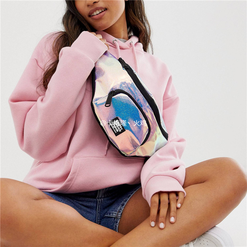 Superdry/极度干燥 女子镭射运动休闲旅行腰包时尚胸包洗漱化妆包