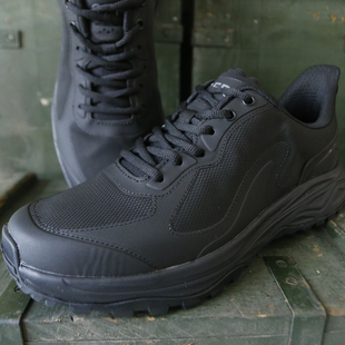 23正品 训练3512 春秋黑色消防作训透气轻便户外耐磨跑步防滑运动鞋