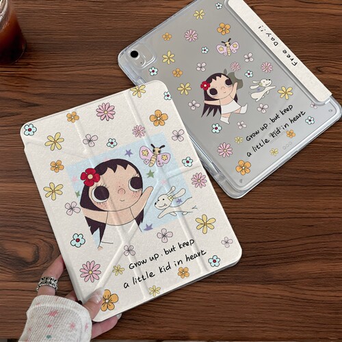 小玉的春天适用ipad11代air8/76/pro11平板保护套caseipad10.2英寸9//8/7代防弯亚克力背板卡通ins