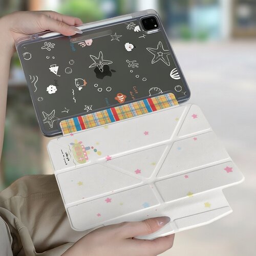 海洋世界适用于ipadair11pro11英寸air4/5/6/7/8pro1/2/3/4代12.9英寸minni4/5/6/7ipad10防弯case保护套