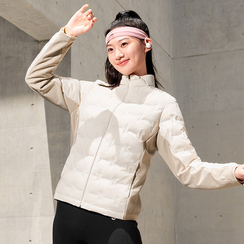 乔丹女羽绒服2025冬季新款运动休闲超薄上衣商场同款QDBSP2244417