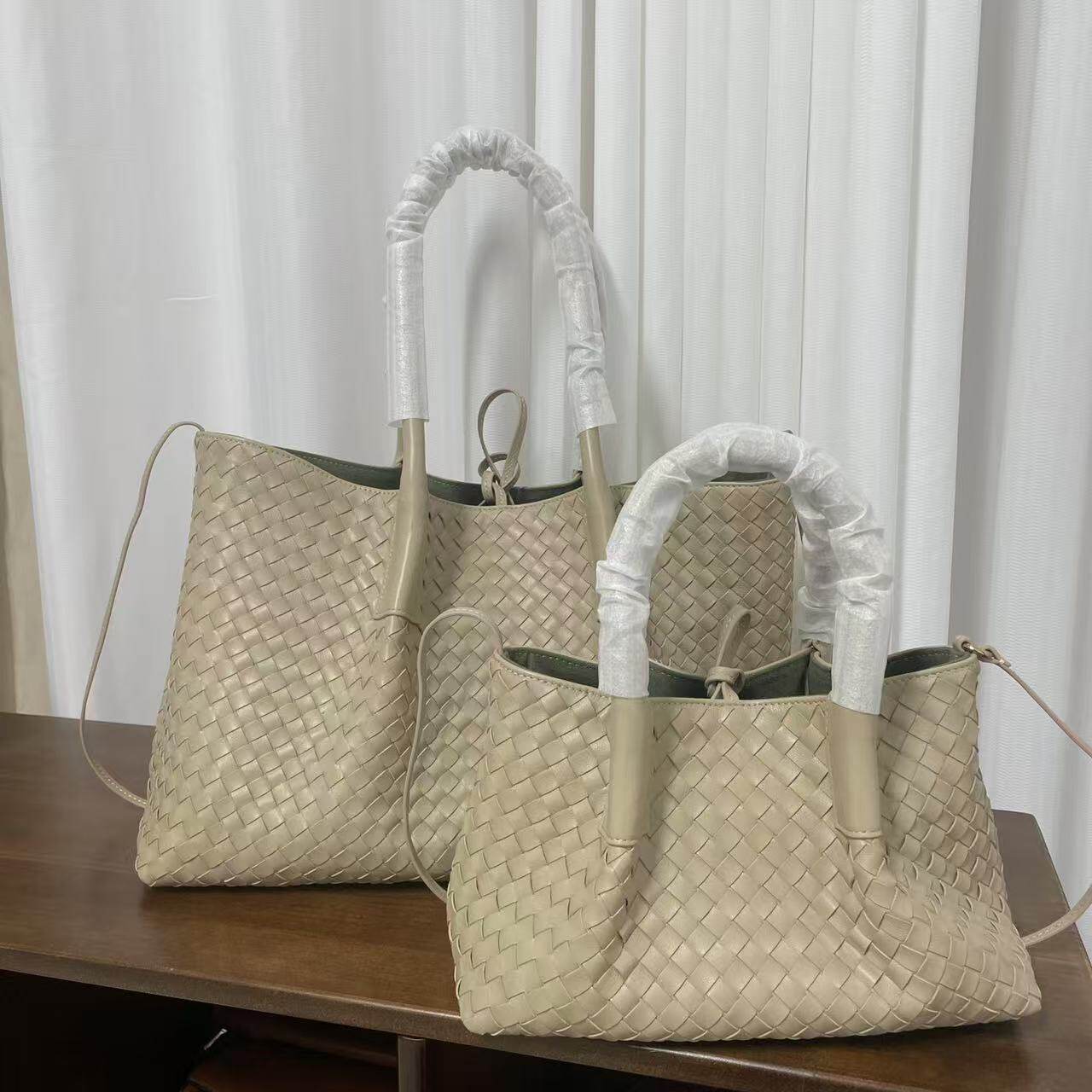 pinacotce编织烧麦包大托特