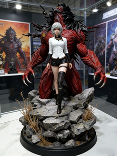 特价处理！灵笼白月魁手办【只发图中九款】动漫潮玩摆件生日礼物