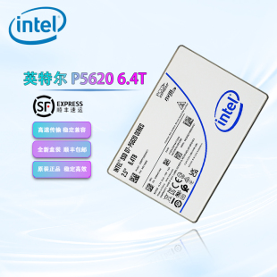6.4T 2.5 固态硬盘 Intel 接口 P5620 U.2 SSDPF2KE064T1 英特尔