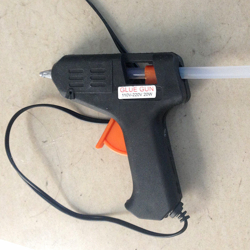 新品热熔胶枪送胶棒 DIY手工材料模型工具 建筑模型材料 小号 20W