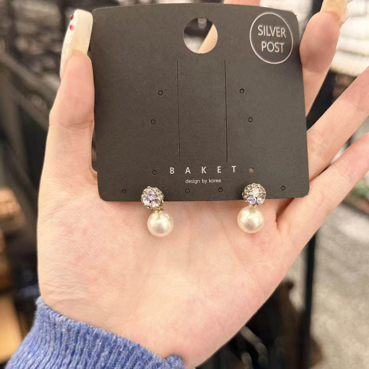 1.3韩国东大门baket耳饰水钻球球银针耳钉,饰品/流行首饰/时尚饰品新,耳钉,淘宝优惠券,粉丝福利购,淘宝优惠卷