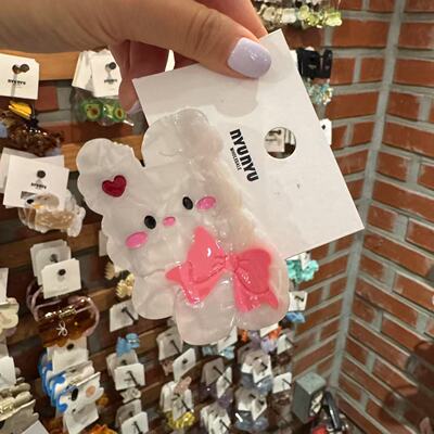 5.23韩国东大门nyunyu发饰卡通小狗兔子可爱抓夹