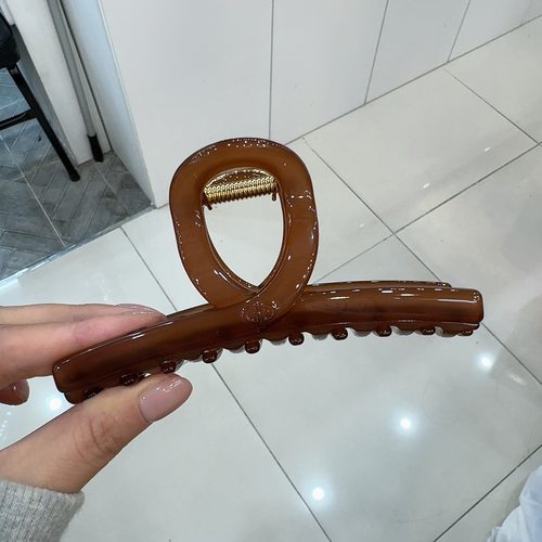 10.3韩国东大门az复古简约抓夹AZ 11.5cm