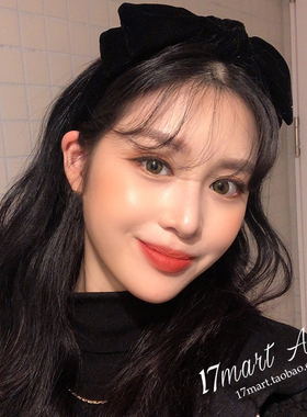 韩国发饰黑色丝绒蝴蝶结发箍复古法式气质头箍发卡头饰东大门网红