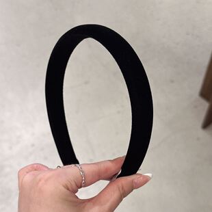 9.3韩国baket发饰简约丝绒高卢顶发箍