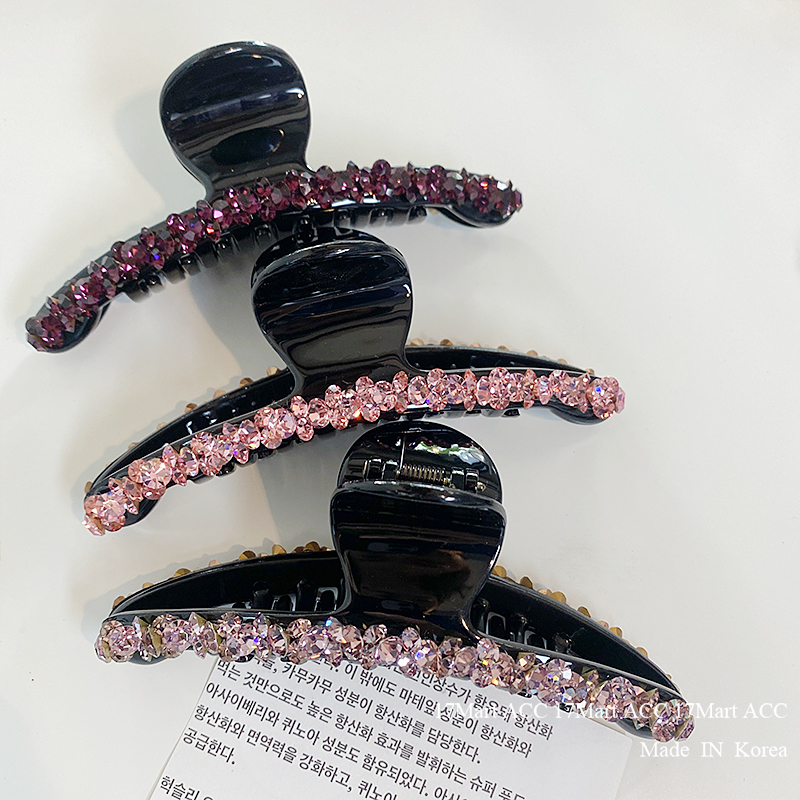 韩国东大门水钻抓夹轻奢鲨鱼夹