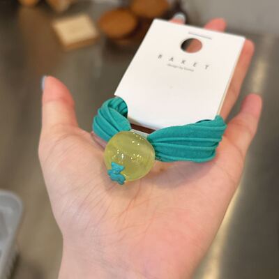 5.14韩国baket发饰彩色小熊糖球发圈发绳