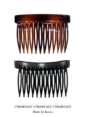 韩国BY倒插梳发夹刘海梳小号发梳女简约实用碎发神器头顶刘海夹