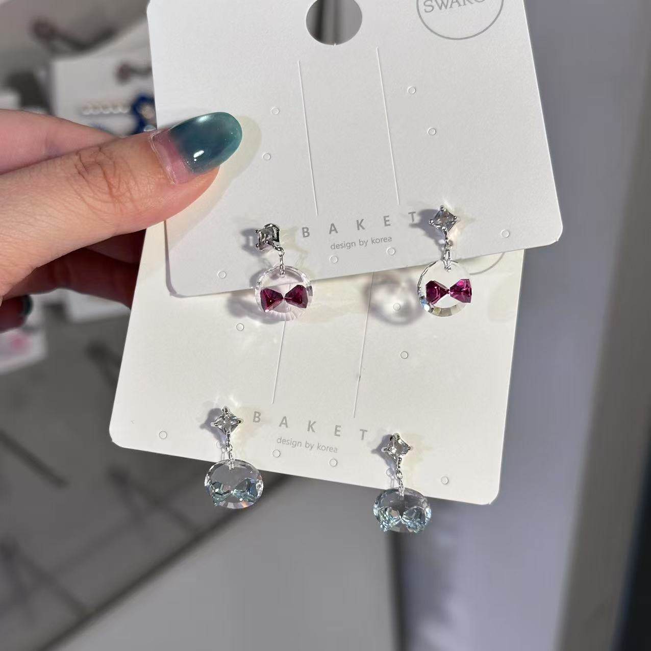 4.21韩国东大门baket耳饰奢华落蝴蝶结耳钉,饰品/流行首饰/时尚饰品新,耳钉,淘宝优惠券,粉丝福利购,淘宝优惠卷