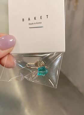 3.21东大门韩国baket彩色星星简约耳骨夹无耳洞