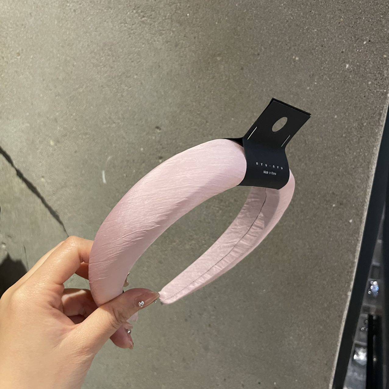 nyunyu简约净版纯色高颅顶发箍