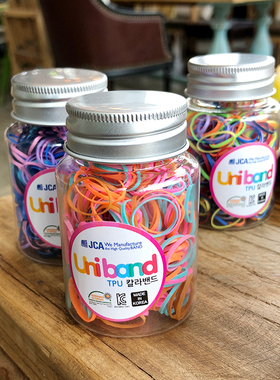 韩国进口儿童发饰糖果色小女孩不伤发头绳发圈弹力橡皮筋头饰发绳